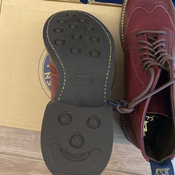 John Lofgren Glover Brogues Conceria 800 Vecchetta Leather Boots Size 11D - Picture 8 of 12